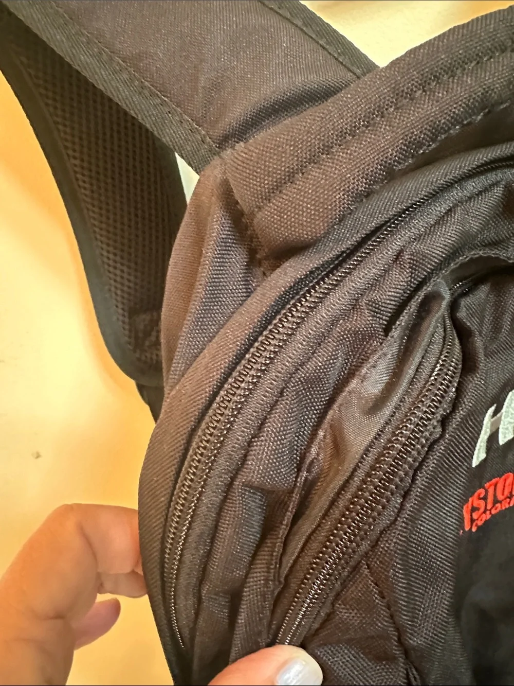Black Men's Daypack Backpack